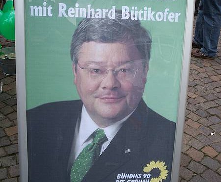 Plakat der Herforder Grünen